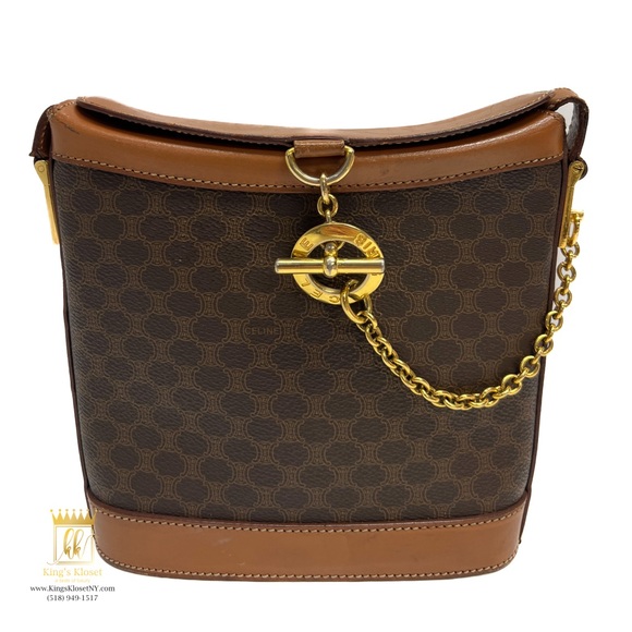 Celine Handbags - Céline Macadam crossbody bag